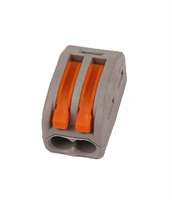 Connector -Wago, 2 wire, 0,08-2,5 mm²